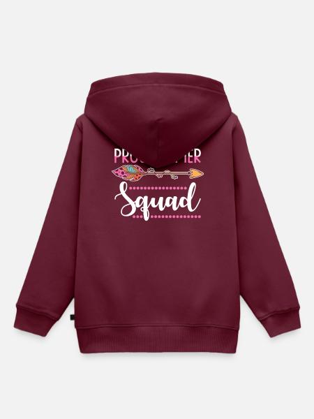 Programmiererin Gruppe Frauen Team - Kinder Premium Organic Hoodie - Burgunderrot