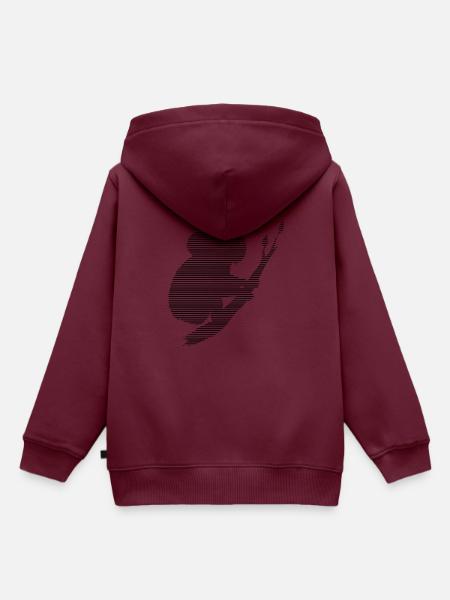 Koala - Kinder Premium Organic Hoodie - Burgunderrot