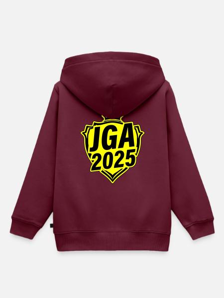Jga 2025 Junggesellen Abschied - Kinder Premium Organic Hoodie - Burgunderrot