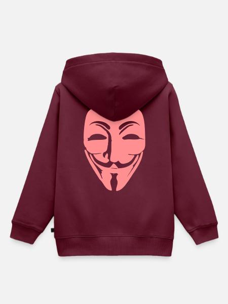 Haareschneiden - Kinder Premium Organic Hoodie - Burgunderrot