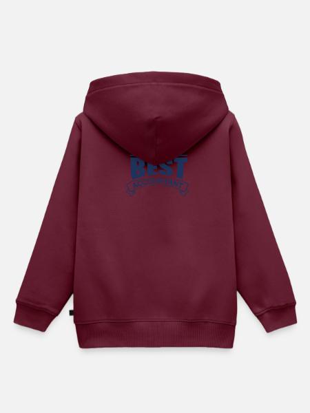Buchhalter Buchhalter Buchhalter Buchhalter - Kinder Premium Organic Hoodie - Burgunderrot