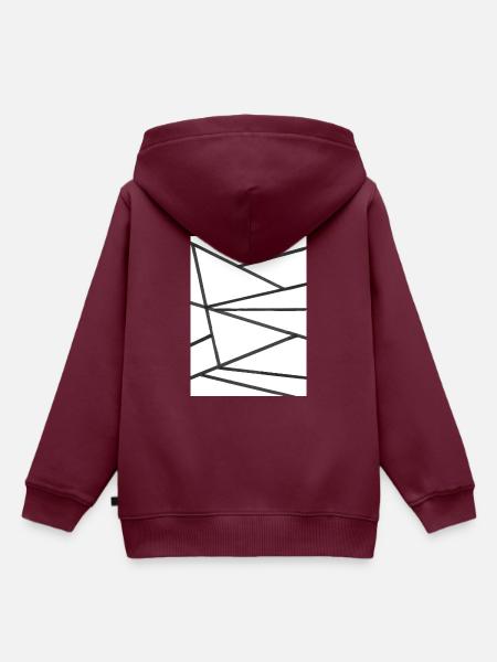 Tears - Kinder Premium Organic Hoodie - Burgunderrot
