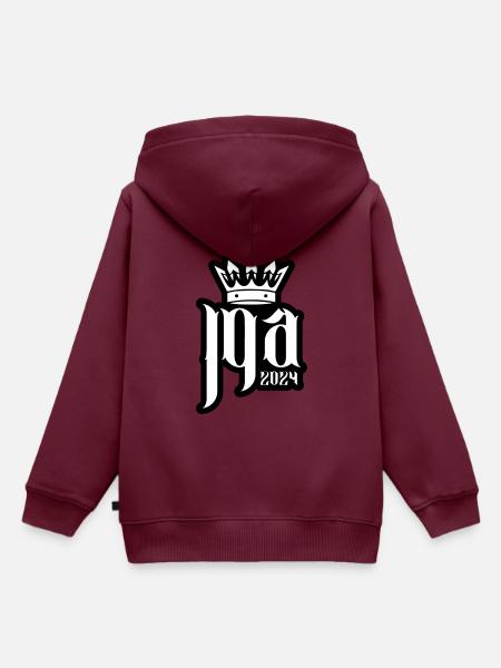 Jga 2024 Junggesellenabschied - Kinder Premium Organic Hoodie - Burgunderrot