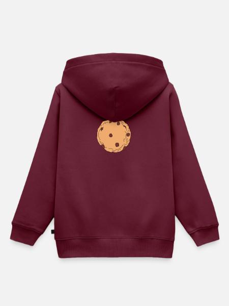 Keks Cookies - Kinder Premium Organic Hoodie - Burgunderrot
