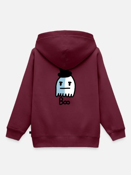 niedlichen Geist - Kinder Premium Organic Hoodie - Burgunderrot
