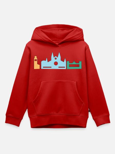 Mallorca Urlaub - Kinder Premium Organic Hoodie - Rot