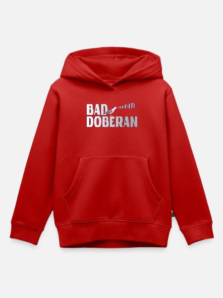 Möwe & Moin Bad Doberan Ostsee - Kinder Premium Organic Hoodie - Rot
