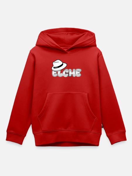 Elche - Kinder Premium Organic Hoodie - Rot