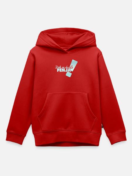 Durchhalten Fenja - Kinder Premium Organic Hoodie - Rot
