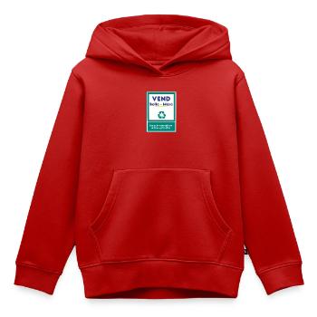 Verkauft Schwiegermutter - Kinder Premium Organic Hoodie - Rot - Vorne - AI Model Kid Female (0cm)