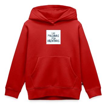 Las Malvinas son Argentinas - Kinder Premium Organic Hoodie - Rot - Vorne - AI Model Kid Female (0cm)