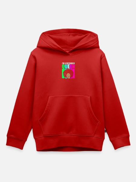 Sternzeichen Steinbock - Kinder Premium Organic Hoodie - Rot