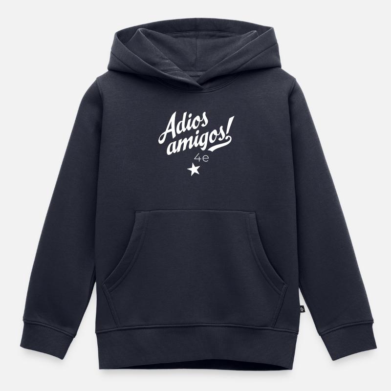 Abschlussklasse 4e - Kinder Premium Organic Hoodie - Navy