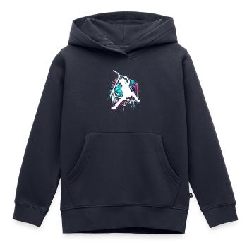 Scooter - Stunt scooter - Scooter - Scooter - Kids Premium Organic Hoodie - navy - Front - AI Model Kid Male (0cm)