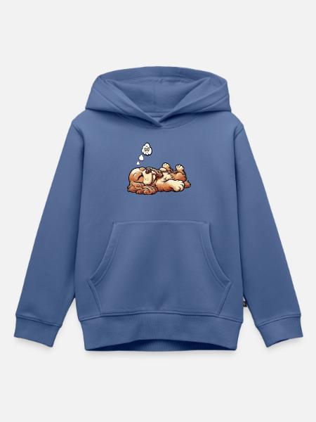 Cocker Spaniel Cockerhund Cocker Spaniel Besitzer - Kinder Premium Organic Hoodie - Taubenblau