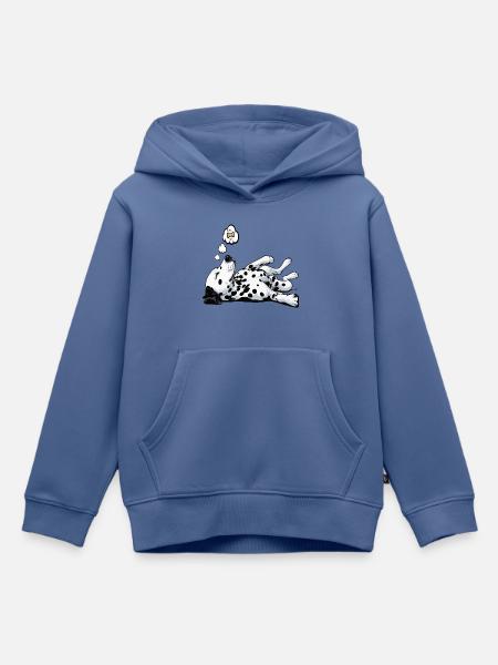 Dalmatiner Dalmatinerhalter Dalmatinerbesitzer - Kinder Premium Organic Hoodie - Taubenblau