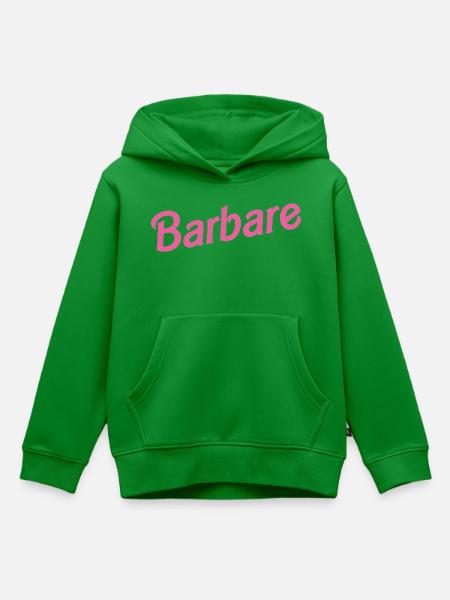 BARBARISCH! - Kinder Premium Organic Hoodie - Grün