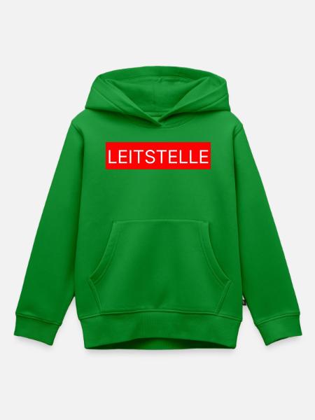 LIEBEVOLL Leitstelle - Kinder Premium Organic Hoodie - Grün