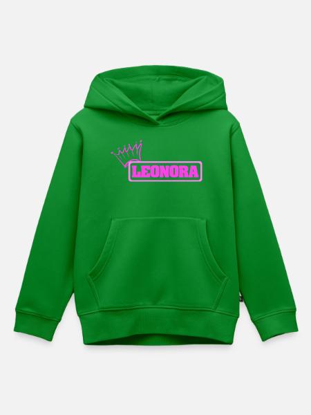 Bergsteigen Leonora - Kinder Premium Organic Hoodie - Grün