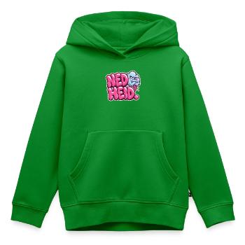 Ned heid bairisch - Kinder Premium Organic Hoodie - Grün - Vorne - AI Model Kid Female (0cm)