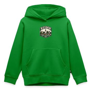 Heiden – Dorf im Grünen - Kinder Premium Organic Hoodie - Grün - Vorne - AI Model Kid Female (0cm)