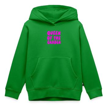 Garten - Kinder Premium Organic Hoodie - Grün - Vorne - AI Model Kid Female (0cm)