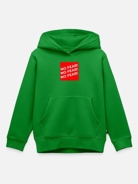 NF 3 - Kinder Premium Organic Hoodie - Grün