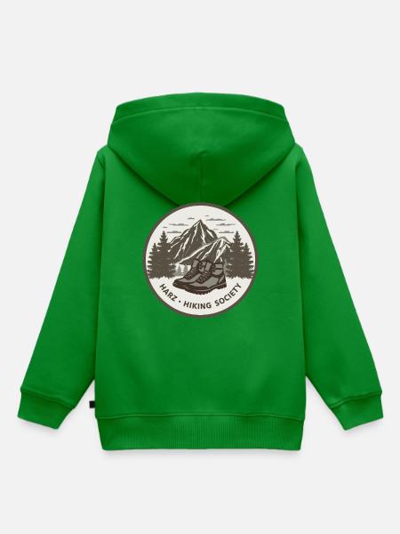 Harz Hiking Society - Kinder Premium Organic Hoodie - Grün