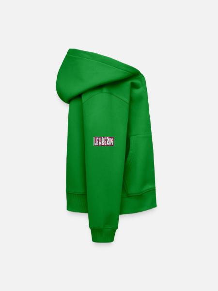LEHRERIN LEHRAMT - Kinder Premium Organic Hoodie - Grün