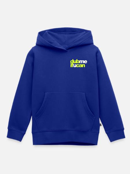DUB, WENN DU KANNST - Kinder Premium Organic Hoodie - Royalblau