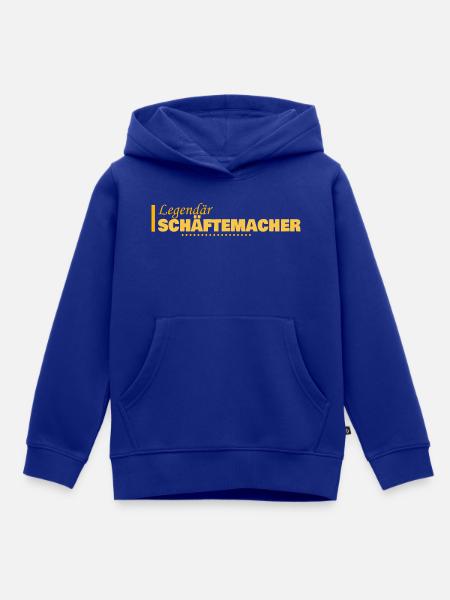 Schaeftemacher als Job - Kinder Premium Organic Hoodie - Royalblau