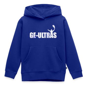 Gelsenkirchen Ultras GE Geschenkidee - Kinder Premium Organic Hoodie - Royalblau - Vorne - AI Model Kid Male (0cm)