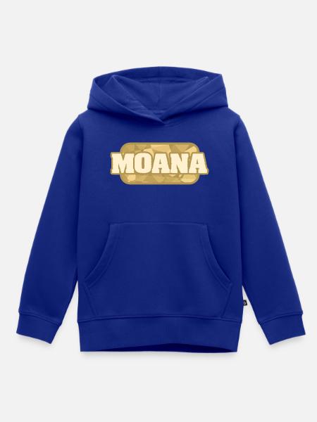 Moana als Bio - Kinder Premium Organic Hoodie - Royalblau