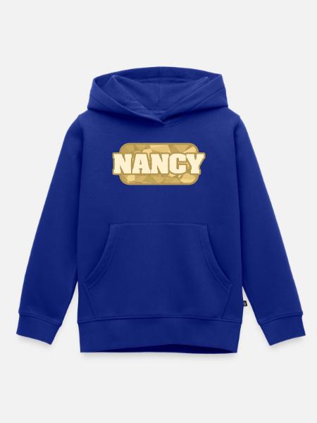 Nancy als Bio - Kinder Premium Organic Hoodie - Royalblau
