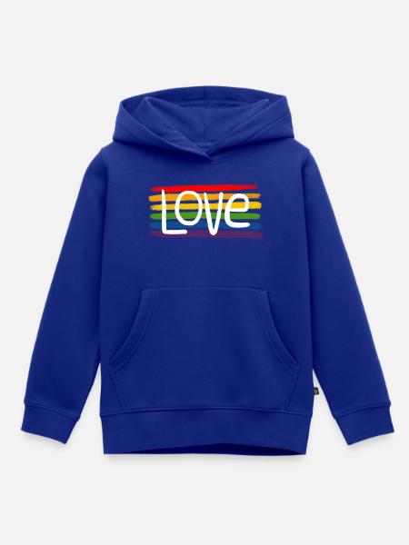 IMG_2423 - Kinder Premium Organic Hoodie - Royalblau