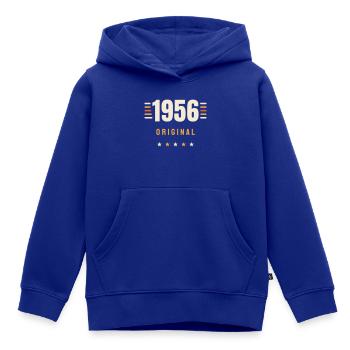 1956 Original Jahrgang Retro 70. Geburtstag Gesche - Kinder Premium Organic Hoodie - Royalblau - Vorne - AI Model Kid Male (0cm)