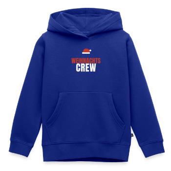 Weihnachts Crew Weihnachtsmütze Familie Team Fest - Kinder Premium Organic Hoodie - Royalblau - Vorne - AI Model Kid Male (0cm)