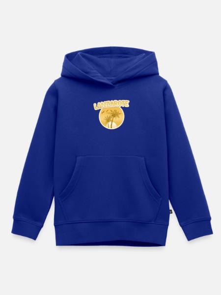 Geschenk für Lanzarote - Kinder Premium Organic Hoodie - Royalblau