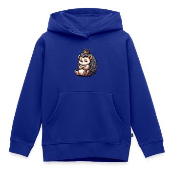 Igel Igelliebhaber Igelbesitzer Igelhalter Stachel - Kinder Premium Organic Hoodie - Royalblau - Vorne - AI Model Kid Male (0cm)