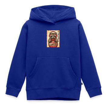 Gamer, Gaming, Japanische, Zocker, Capybara, Ramen - Kinder Premium Organic Hoodie - Royalblau - Vorne - AI Model Kid Male (0cm)