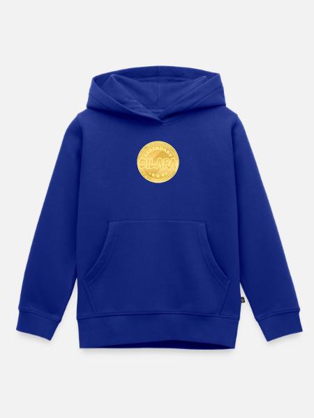 Dilara - Kinder Premium Organic Hoodie - Royalblau