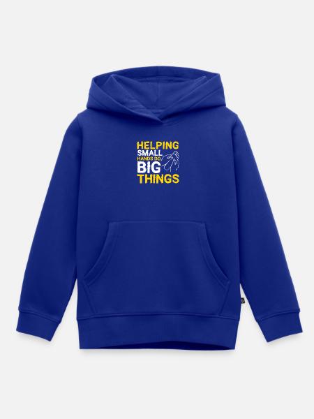 Schach Schachspieler Schachbrett - Kinder Premium Organic Hoodie - Royalblau
