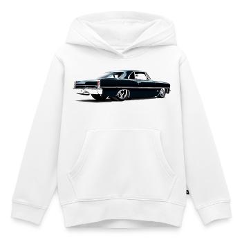 Chevy II Nova Super Sport Zurück - Kinder Premium Organic Hoodie - Weiß - Vorne - AI Model Kid Female (0cm)
