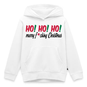 christmas - Kids Premium Organic Hoodie - white - Front - AI Model Kid Female (0cm)