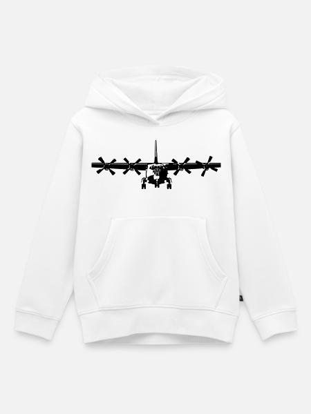 Antonov 12 - Kinder Premium Organic Hoodie - Weiß