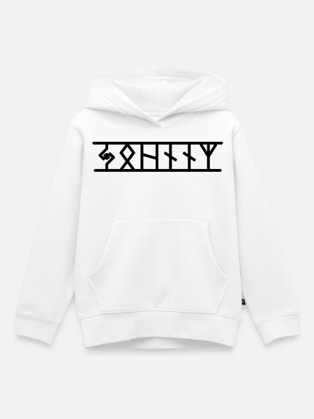 Johnny - Kinder Premium Organic Hoodie - Weiß