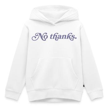Non merci. - Sweat Premium à capuche enfant bio - blanc - Devant - AI Model Kid Female (0cm)
