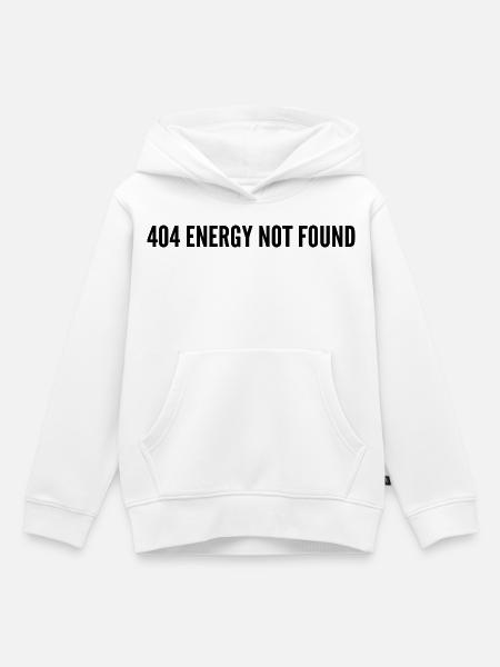 404 energy nicht gefunden - Kinder Premium Organic Hoodie - Weiß