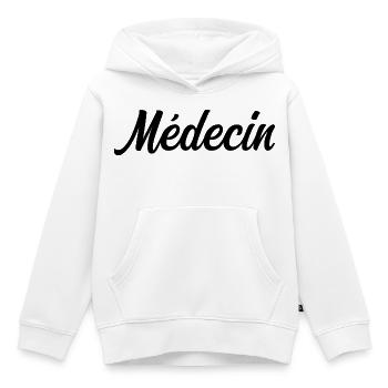 Arzt im Gesundheitswesen Doktor Sauveur - Kinder Premium Organic Hoodie - Weiß - Vorne - AI Model Kid Female (0cm)