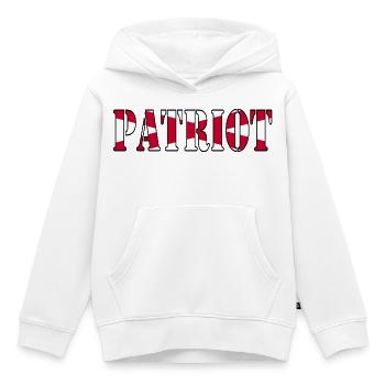Nordirischer Patriot - Kinder Premium Organic Hoodie - Weiß - Vorne - AI Model Kid Female (0cm)